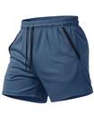 Shorts MAGCOMSEN Running Basketball para homens, azul, tamanho L Shorts MAGCOMSEN Running Basketball para homens, azul, tamanho L