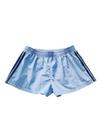 Shorts MakeMechic Listrados de Verão para mulheres em azul claro Shorts MakeMechic Listrados de Verão para mulheres em azul claro