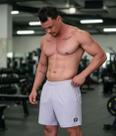 Shorts Masculino Bermuda Mauricinho Academia Corrida Futebol Poliamida Bolso Fitness Antiodor UV