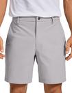 Shorts Masculino CRZ YOGA para Golfe 7" Stretch Leve Cinza 28W