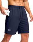 Shorts Masculino G Gradual Secagem Rápida com Bolsos com Zíper 18 cm