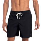 Shorts Masculino Liso Moda Praia Mash Verão Poliester Casual Poliéster