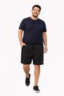 Shorts Masculino Plus Size Tactel Preto Thoux Conforto e Secagem Rápida Shorts Masculino Plus Size Tactel Preto Thoux Conforto e Secagem Rápida