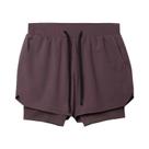 Shorts Masculinos 2 Em 1 De Secagem Rápida E Respiráveis Para Academia, Corrida E Fitness, Camada