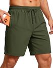 Shorts masculinos MAGCOMSEN para corrida atlética Quick Dry Army Green M Shorts masculinos MAGCOMSEN para corrida atlética Quick Dry Army Green M