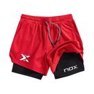 Shorts Masculinos Respiráveis De Secagem Rápida Para Padel, Tênis, Corrida Ao Ar Livre E Badminton