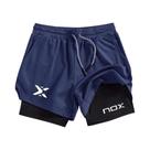 Shorts Masculinos Respiráveis De Secagem Rápida Para Padel, Tênis, Corrida Ao Ar Livre E Badminton
