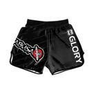 Shorts Masculinos Respiráveis Para Muay Thai E Boxe Com Cintura Elástica Para Treino De Kickboxing