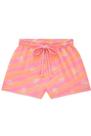 Shorts Menina em Nylon Estampada Lilimoon Shorts Menina em Nylon Estampada Lilimoon