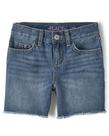 Shorts midi The Children's Place Jeans Azalea Wash, tamanho 8 Shorts midi The Children's Place Jeans Azalea Wash, tamanho 8