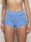 Shorts Moda Praia Academia Sunquini Feminino Com Cós e Ajuste Lateral anarruga Varias Cores