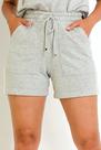 Shorts Moletinho com Bolsos Mescla GG