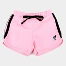 Shorts Moletinho Infantil Pulla Bulla Listras Lateral Feminino