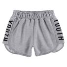 Shorts Moletom Infantil Kyly Yuoth Feminino