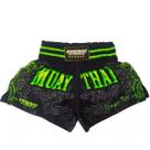 Shorts Muay Thai Kick Boxing Dragon Thai Green Shorts Muay Thai Kick Boxing Dragon Thai Green