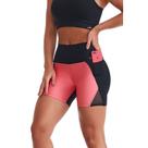 Shorts NZ Effort cor preto com detalhes em rosa Shorts NZ Effort cor preto com detalhes em rosa