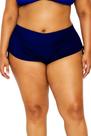 Shorts Plus Size Calcinha Bionda Sunquíni Regulagem Corda Amarrar Sunkíni Moda Praia Verão