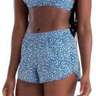 Shorts Praia Curto Feminino Estampa She Poliéster Conforto