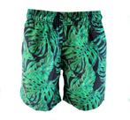 Shorts Praia Masculino Floral Tactel Calçao Piscina - Tecido Premium Grosso - Costura Reforçada