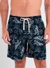 Shorts Praia Mash 611.46 Masculino Estampa Botanical Com Bolsos Poliéster T. P/GG Shorts Praia Mash 611.46 Masculino Estampa Botanical Com Bolsos Poliéster T. P/GG