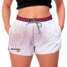 Shorts Praia Verão Coleção W2 Copa 2022 Seleção Inglaterra Feminino