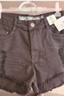 shorts preto desfiado feminino shorts preto desfiado feminino