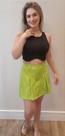 Shorts Saia com Plissado Shorts Saia com Plissado