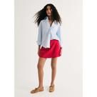 Shorts Saia Em Peach Touch - Vermelho 034