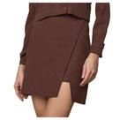 Shorts Saia Feminino Lado Avesso Marrom Hav - L12711 Shorts Saia Feminino Lado Avesso Marrom Hav - L12711