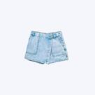 Shorts-Saia Jeans Infantil Feminino Hering Kids CAUC1ASN