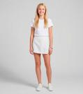 Shorts Saia Juvenil Em Tweed Minty Branco