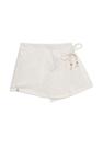 Shorts saia sarja eco meio elástico bakulelê