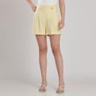 Shorts Sarja de Viscose Barra Italiana Miss Joy 8218 Amarelo Cor:AmareloTamanho:40 Shorts Sarja de Viscose Barra Italiana Miss Joy 8218 Amarelo Cor:AmareloTamanho:40
