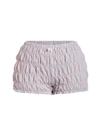 Shorts SOLY HUX com babados, xadrez, calças de renda Y2k, cintura elástica Shorts SOLY HUX com babados, xadrez, calças de renda Y2k, cintura elástica