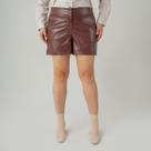 Shorts susie curto couro feminino Shorts susie curto couro feminino