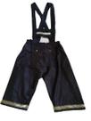 Shorts Suspensório Preto Suede Alemão Oktoberfest