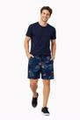 Shorts Tactel Masculino Estampado Folhagem Rovitex Moda Praia com Conforto
