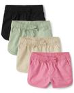 Shorts The Children's Place para bebês e meninas de algodão 18-24M