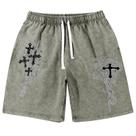 Shorts Tuislay Goth Graphic Y2K Streetwear vintage para mulheres