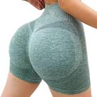 Shorts Verde Empina Bumbum Modela o Corpo com Conforto e Cintura Alta Estilosa Alta Compressão Modelador Sem Costura