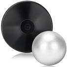 Shot Put Set Zealor 1 kg de disco de borracha e 4 kg de ferro Shot Put