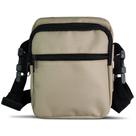 Shoulde Bag Preta Lisa Bolsa Pochete Transversal 3 Divisórias