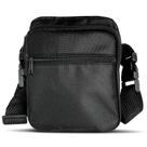 Shoulde Bag Preta Lisa Bolsa Pochete Transversal 3 Divisórias Shoulde Bag Preta Lisa Bolsa Pochete Transversal 3 Divisórias