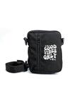 Shoulder Bag Bolso Vertical Good Vibes Only Transversal Unisex Mini Masculina e Feminina Shoulder Bag Bolso Vertical Good Vibes Only Transversal Unisex Mini Masculina e Feminina