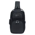 Shoulder Bag Casual Transversal Masculina USB Com senha Resistente Trabalho