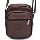 Shoulder Bag Masculina Bolsa Transversal Pequena Ziper Dia a Dia Alta Qualidade