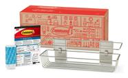 Shower Caddy Command Satin Níquel Resistente à Água 3 kg