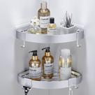 Shower Caddy DUFU Adhesive Corner com ganchos, pacote com 2 unidades prateadas Shower Caddy DUFU Adhesive Corner com ganchos, pacote com 2 unidades prateadas