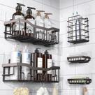 Shower Caddy EUDELE em aço inoxidável à prova de ferrugem, pacote com 5 unidades, tamanho XL