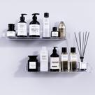 Shower Caddy Shelves Bakzon Acrylic, pacote com 2 unidades de armazenamento de banheiro